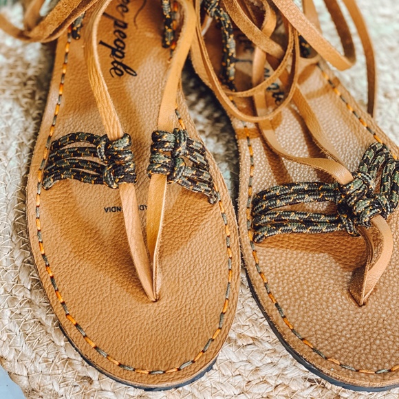Free People La Jolla Gladiator Wrap Sandal - Picture 4 of 4